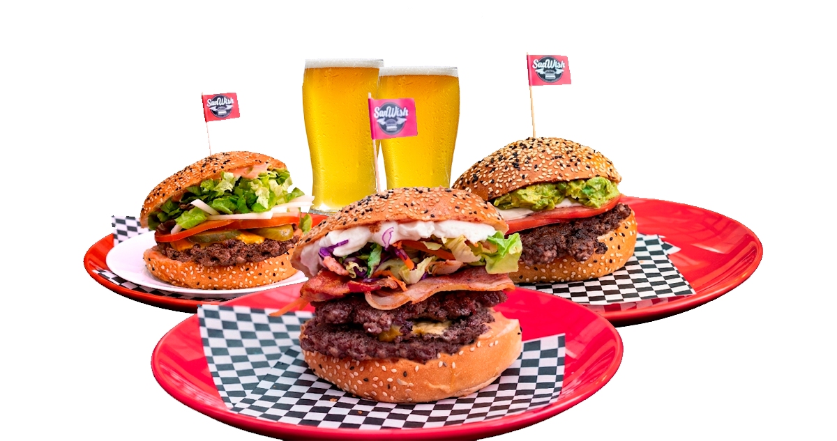 Hamburguesas Premium SanWish es preparada con cortes de carne seleccionados
